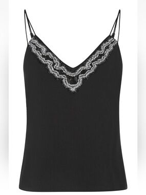NWT La Perla Silk Cami Top Swarovski
Crystal Embellished Sz 6 / M $980 RARE Y2K